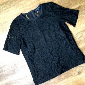 Madewell lace like top - XS